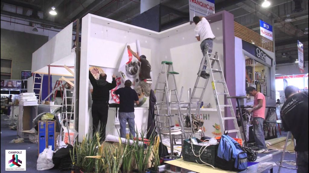 Cómo diseñar stands atractivos para ferias y exposiciones
