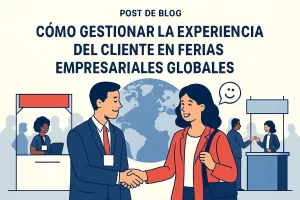 Cómo gestionar la experiencia del cliente en ferias empresariales globales