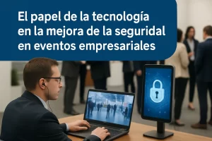 El papel de la tecnología en la mejora de la seguridad en eventos empresariales