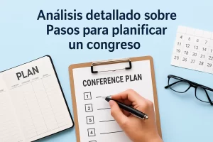 análisis detallado sobre Pasos para planificar un congreso