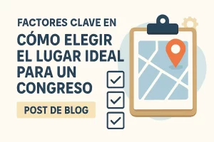 factores clave en Cómo elegir el lugar ideal para un congreso