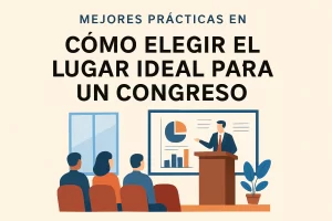 mejores prácticas en Cómo elegir el lugar ideal para un congreso