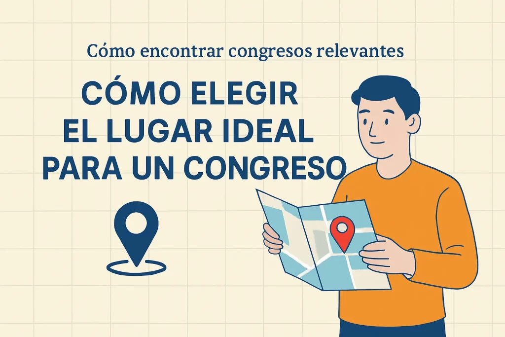 cómo encontrar congresos relevantes en Cómo elegir el lugar ideal para un congreso