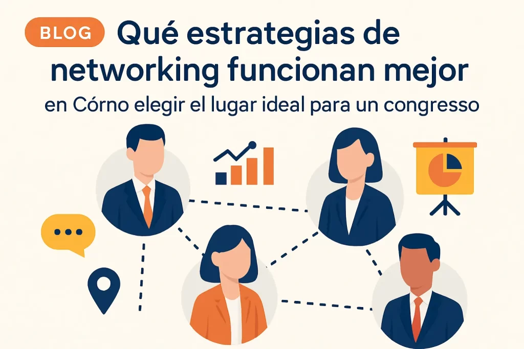 qué estrategias de networking funcionan mejor en Cómo elegir el lugar ideal para un congreso