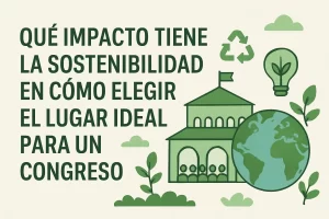 qué impacto tiene la sostenibilidad en Cómo elegir el lugar ideal para un congreso