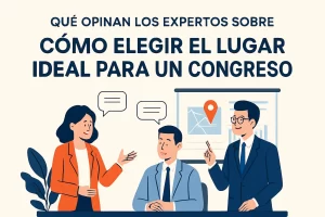 qué opinan los expertos sobre Cómo elegir el lugar ideal para un congreso