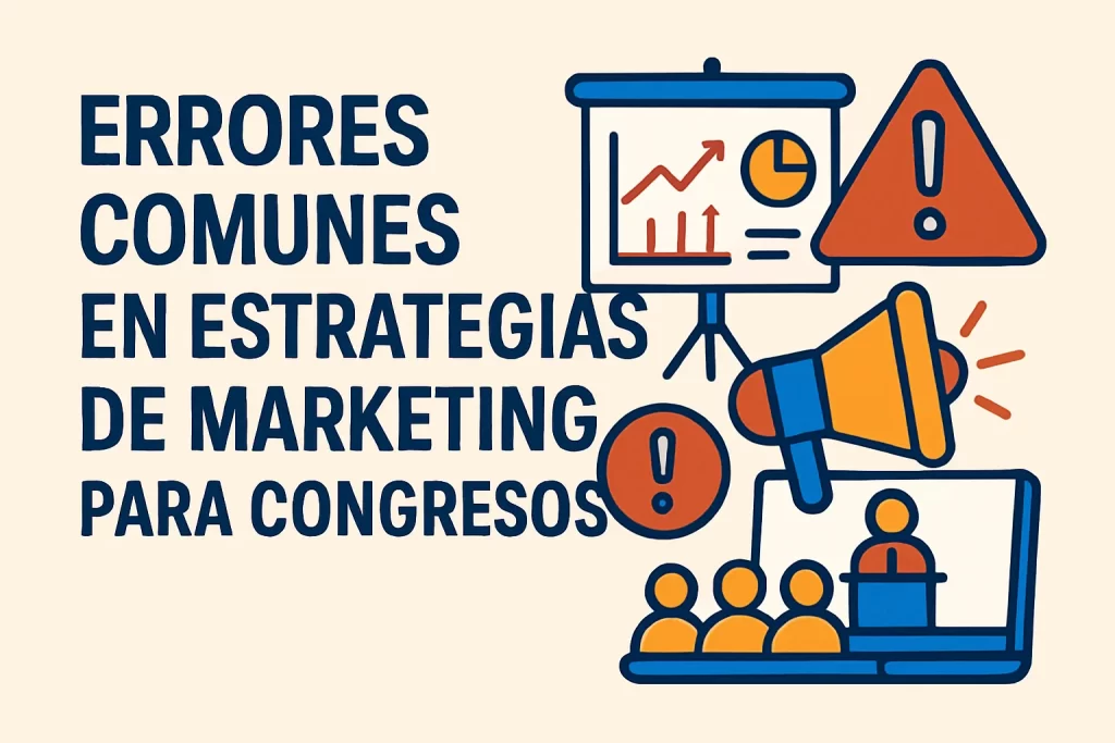 errores comunes en Estrategias de marketing para congresos