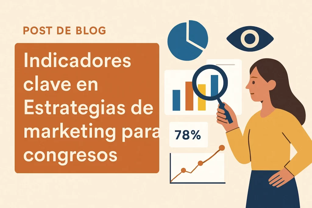 indicadores clave en Estrategias de marketing para congresos