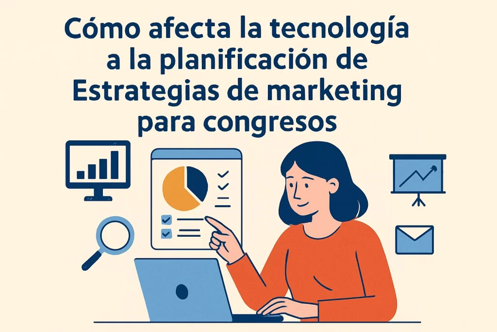 cómo afecta la tecnología a la planificación de Estrategias de marketing para congresos