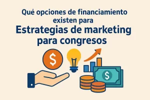 qué opciones de financiamiento existen para Estrategias de marketing para congresos