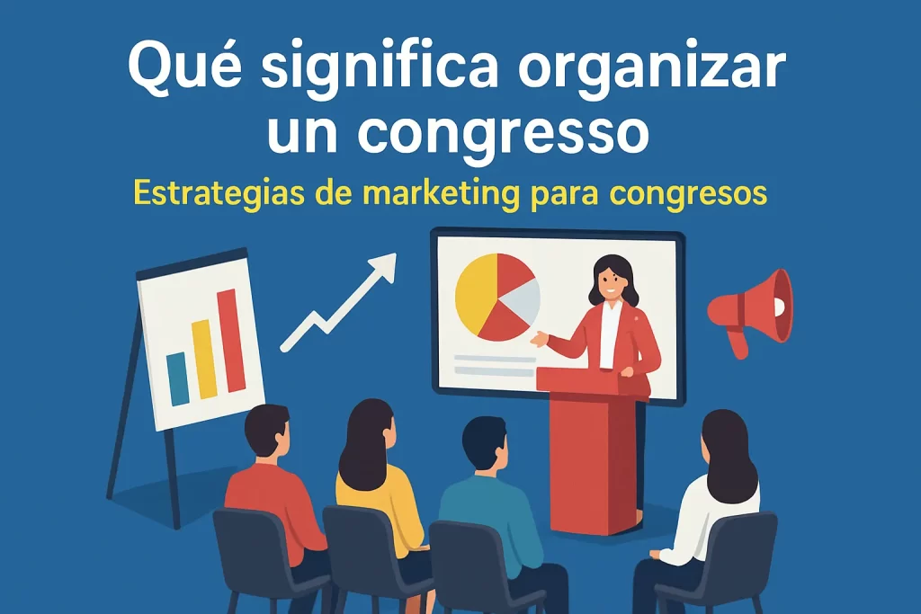 qué significa organizar un congreso en Estrategias de marketing para congresos
