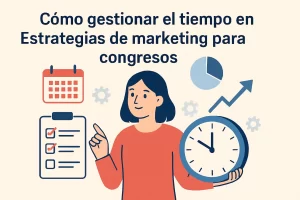 cómo gestionar el tiempo en Estrategias de marketing para congresos
