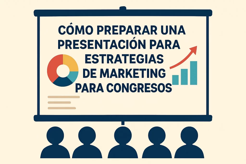 cómo preparar una presentación para Estrategias de marketing para congresos
