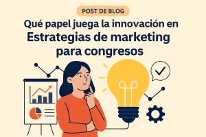 qué papel juega la innovación en Estrategias de marketing para congresos