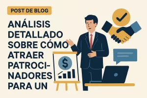 análisis detallado sobre Cómo atraer patrocinadores para un congreso