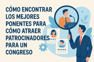 cómo encontrar los mejores ponentes para Cómo atraer patrocinadores para un congreso