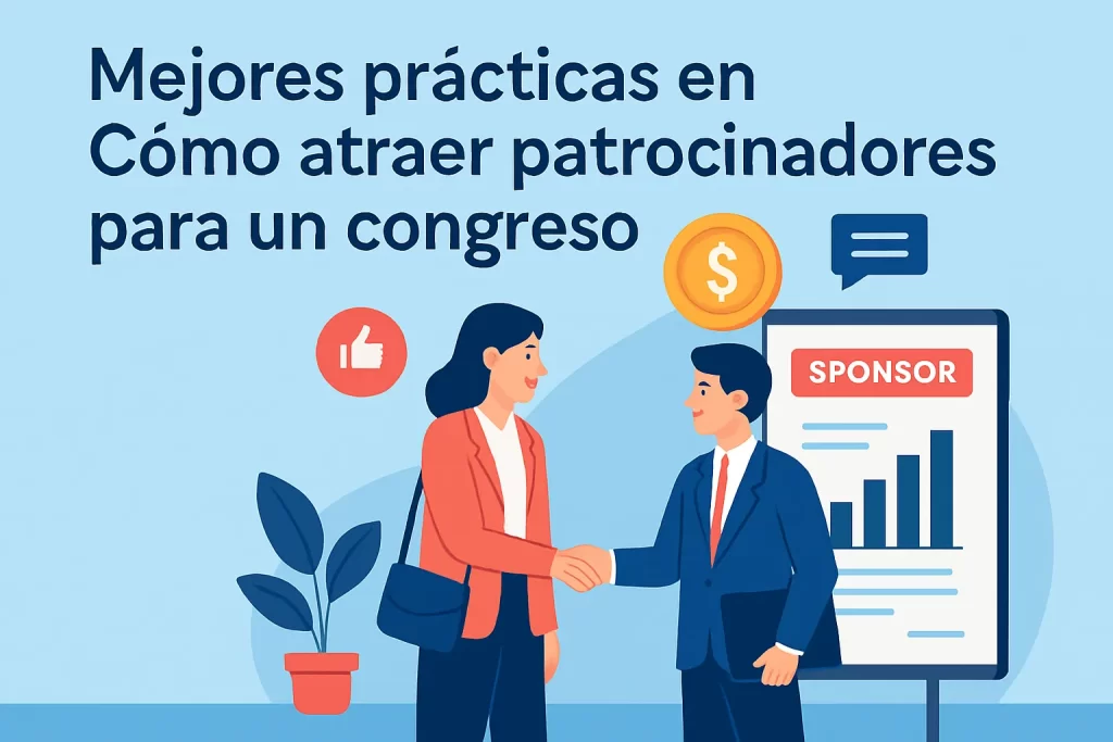 mejores prácticas en Cómo atraer patrocinadores para un congreso