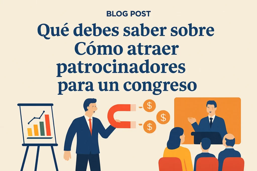 qué debes saber sobre Cómo atraer patrocinadores para un congreso