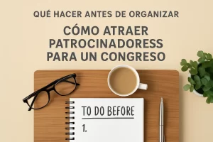 qué hacer antes de organizar Cómo atraer patrocinadores para un congreso