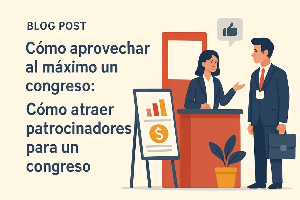 cómo aprovechar al máximo un congreso Cómo atraer patrocinadores para un congreso