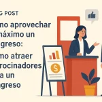 Cómo aprovechar al máximo un congreso y atraer patrocinadores efectivos: guía completa