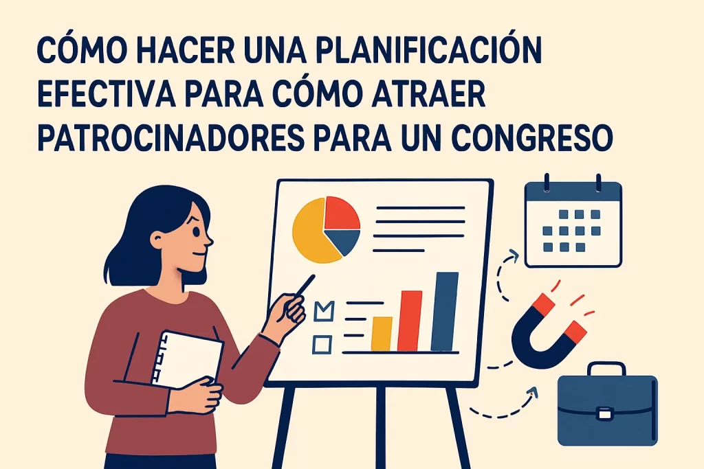cómo hacer una planificación efectiva para Cómo atraer patrocinadores para un congreso