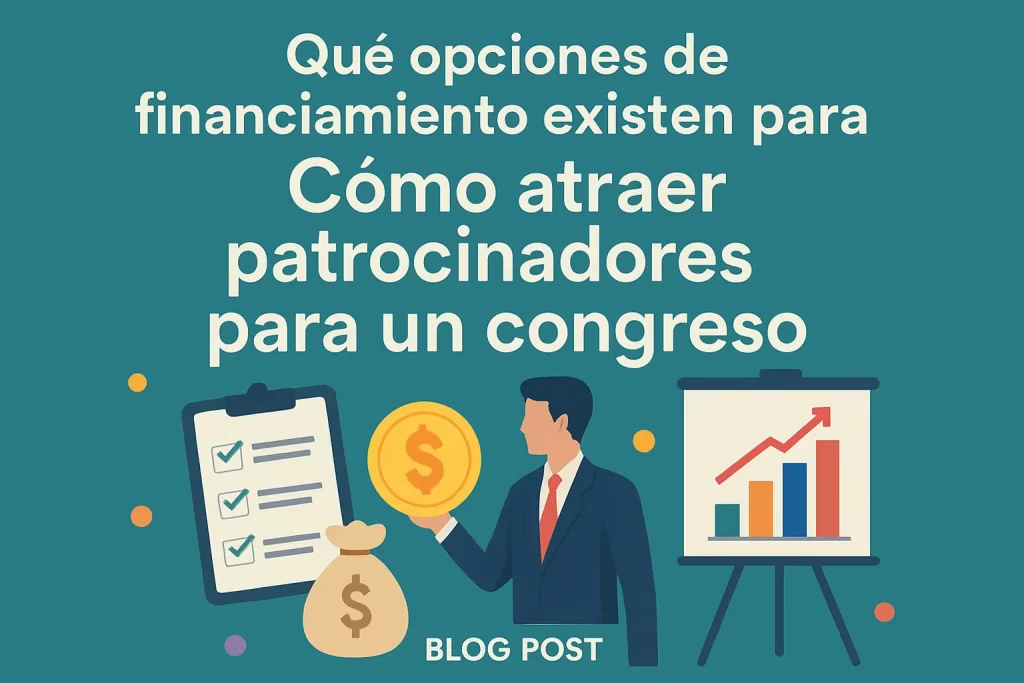 qué opciones de financiamiento existen para Cómo atraer patrocinadores para un congreso