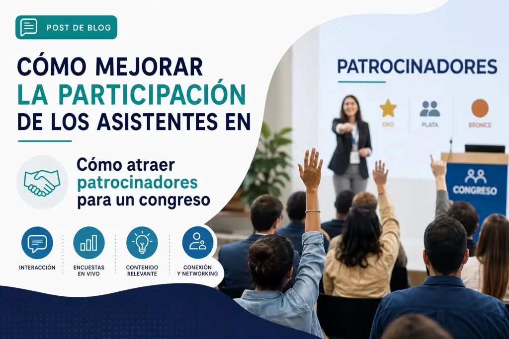 cómo mejorar la participación de los asistentes en Cómo atraer patrocinadores para un congreso