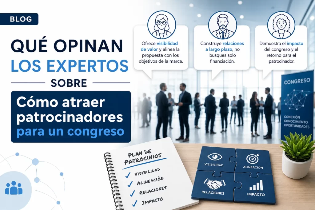 qué opinan los expertos sobre Cómo atraer patrocinadores para un congreso