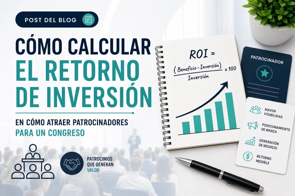 cómo calcular el retorno de inversión en Cómo atraer patrocinadores para un congreso