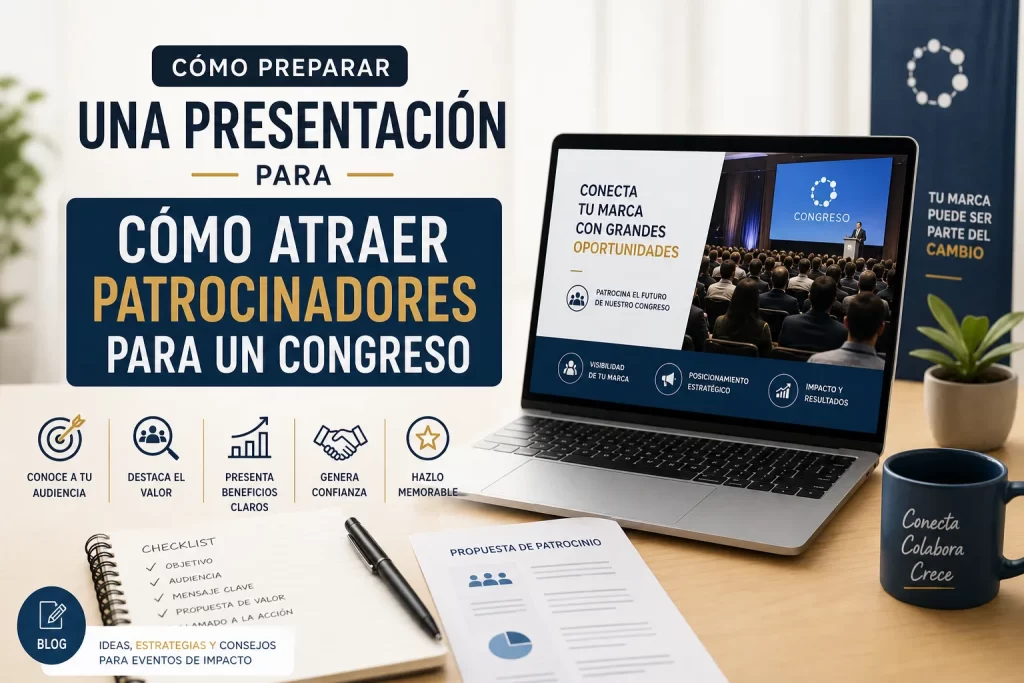 cómo preparar una presentación para Cómo atraer patrocinadores para un congreso